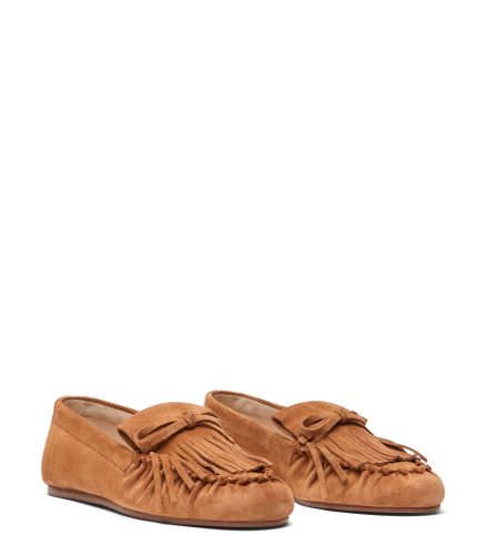 BRITT FRINGE MOCCASIN, SOLDES , , SPORT SUEDE - Stuart Weitzman - Modalova