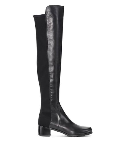 BOTTES AU GENOU RESERVE, BOTTES ET BOTTINES, , Napa/Gabardina elástica - Stuart Weitzman - Modalova