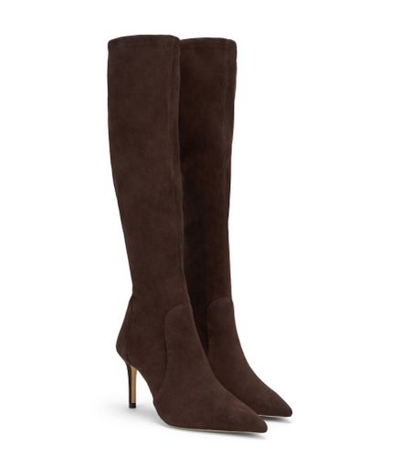 STUART POWER BOTTE 75, BOTTES ET BOTTINES, , DAIM STRETCH - Stuart Weitzman - Modalova