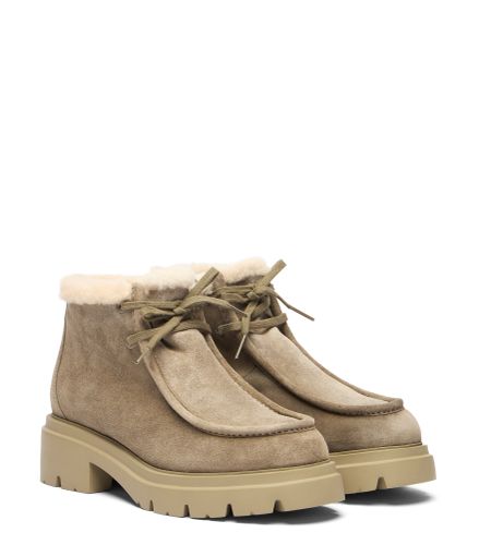 HUDSON SHEARLING CHUKKA, Last chance, /, SPORT SUEDE/SHORT SHEARLING - Stuart Weitzman - Modalova