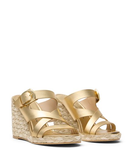 SAI ESPADRILLE WEDGE, SOLDES, , LIQUID METALLIC - Stuart Weitzman - Modalova