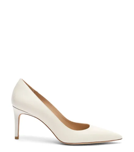 ESCARPIN STUART POWER 75, ESCARPINS, CRÈME, CUIR DE VEAU LISSE - Stuart Weitzman - Modalova