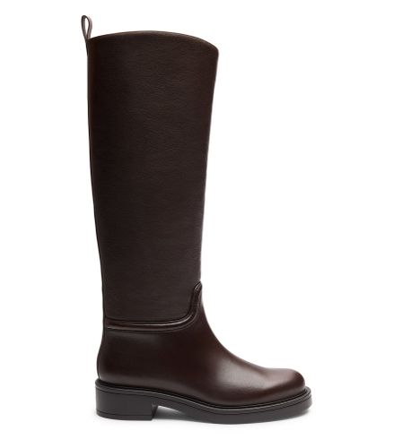 CELIA BOTTE D’ÉQUITATION, BOTTES ET BOTTINES, , CUIR À GRAIN FIN - Stuart Weitzman - Modalova