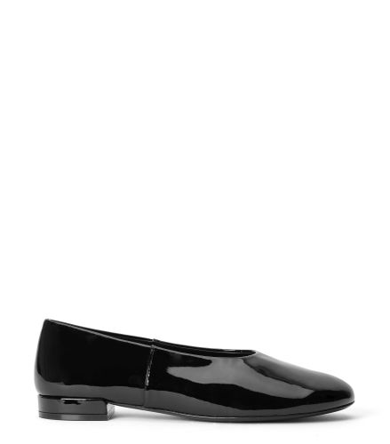 BALLERINE LENNY, CHAUSSURES PLATES ET MOCASSINS, , CUIR VERNIS - Stuart Weitzman - Modalova