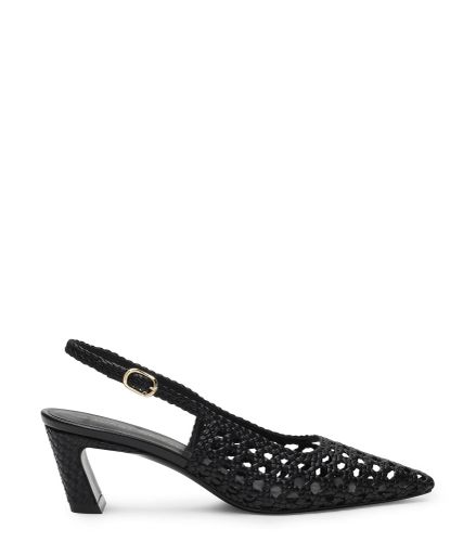STASSI WOVEN SLINGBACK 50, Flash sale, , FINE KNOTTED NAPPA WOVEN - Stuart Weitzman - Modalova