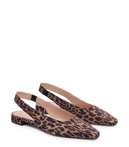 SLINGBACK STASSI, SLINGBACK, , GROSGRAIN ESTAMPADO LEOPARDO - Stuart Weitzman - Modalova