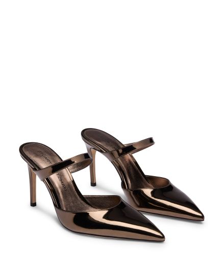 MULE STUART POWER 85, SANDALES, , PIEL EFECTO ESPEJO - Stuart Weitzman - Modalova