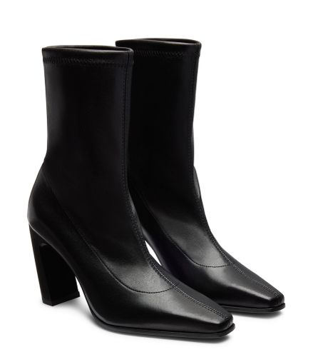 STASSI BOTTINE STRETCH 85, BOTTES ET BOTTINES, , CUIR NAPPA STRETCH - Stuart Weitzman - Modalova