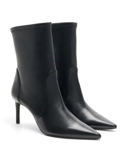 STUART POWER BOTTINE 75, BOTTES ET BOTTINES, , CUIR NAPPA STRETCH - Stuart Weitzman - Modalova