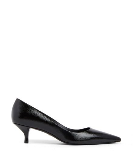 STUART KITTEN PUMP, Last chance, , CUIR VERNI CAVIAR - Stuart Weitzman - Modalova