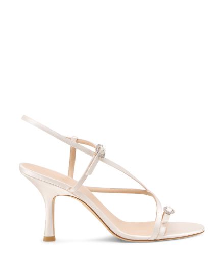 KENSINGTON STRAPPY SANDAL 85, L'ÉDITION OCCASION, , SATIN - Stuart Weitzman - Modalova