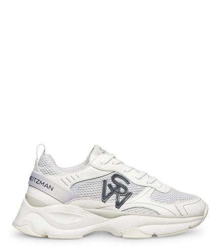 SW TRAINER, CO SW, , MESH/CUIR DE VEAU LISSE - Stuart Weitzman - Modalova