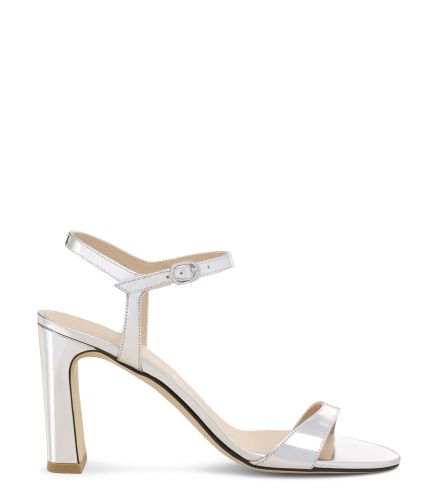 BABETTE 85, SANDALES, , LEATHER SPECCHIO - Stuart Weitzman - Modalova
