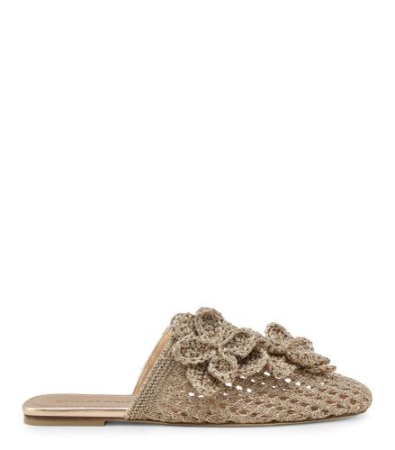 LOTUS MULE, Flash sale, , LUREX CROCHET/LIQUID METALLIC - Stuart Weitzman - Modalova
