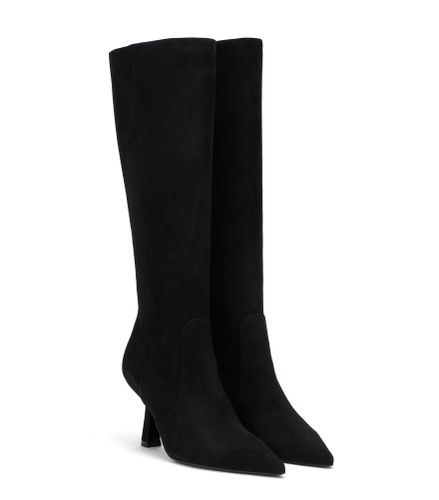 STUART SUPER SCULPT BOTTE ZIPPÉE 75, BOTTES ET BOTTINES, , DAIM - Stuart Weitzman - Modalova