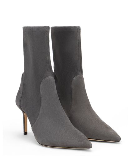 STUART POWER BOTTINE 75, BOTTES ET BOTTINES, , DAIM STRETCH - Stuart Weitzman - Modalova
