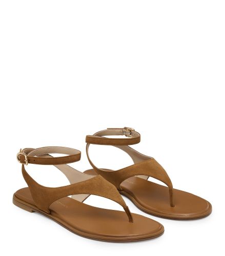 MARLEY SANDAL, SANDALLES PLATES ET À TALON BAS, , SUEDE - Stuart Weitzman - Modalova