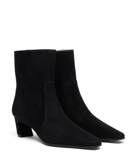STASSI ZIP BOOTIE 50, BOTTES ET BOTTINES, , SUEDE - Stuart Weitzman - Modalova
