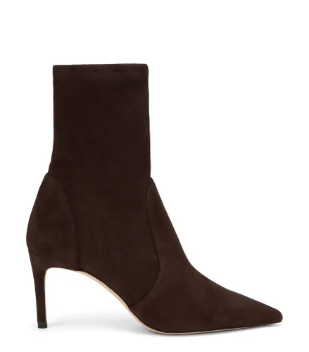 STUART POWER BOTTINE 75, BOTTES ET BOTTINES, , DAIM STRETCH - Stuart Weitzman - Modalova