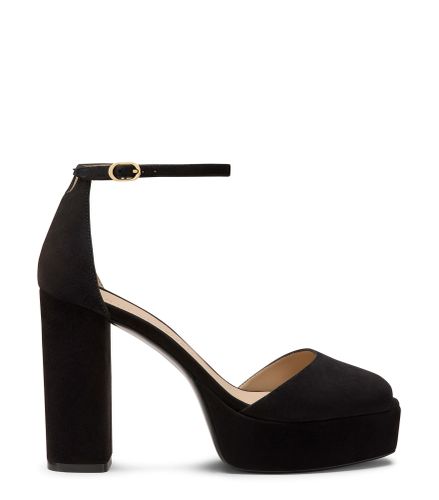SABRINA ANKLE-STRAP PLATFORM, Flash sale, , SUEDE - Stuart Weitzman - Modalova