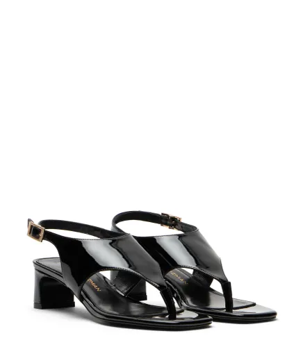 SANDALE TONG BABY BABETTE, SANDALES, , CUIR VERNIS - Stuart Weitzman - Modalova