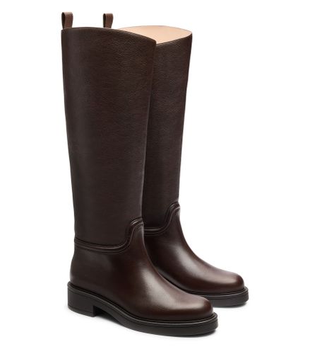 CELIA BOTTE D’ÉQUITATION, BOTTES ET BOTTINES, , CUIR À GRAIN FIN - Stuart Weitzman - Modalova