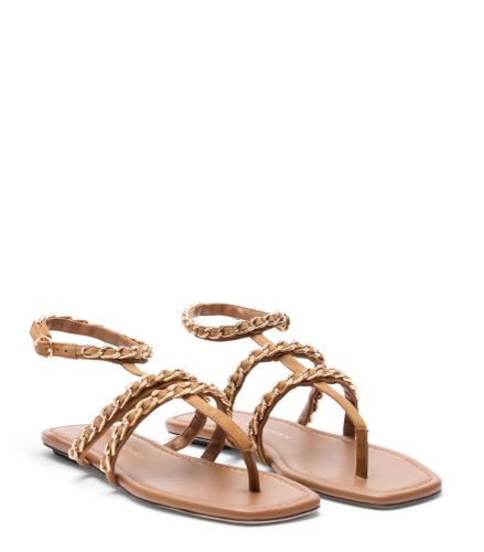 SOLUXE CRYSTAL SANDAL, Flash sale, , SUEDE - Stuart Weitzman - Modalova