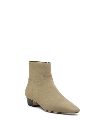 STASSI ZIP BOOTIE, Mid Season Sale, /, SPORT SUEDE/STACKED - Stuart Weitzman - Modalova