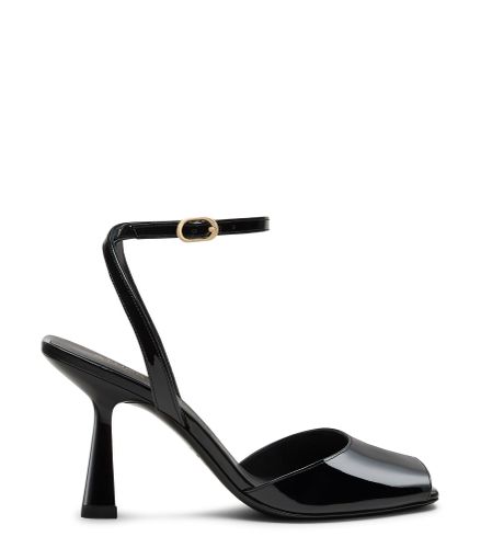 VAL SANDAL 85, SANDALES ET CHAUSSURES COMPENSÉES, , PATENT - Stuart Weitzman - Modalova