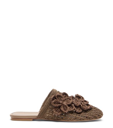 LOTUS MULE, Mid Season Sale 30, , CROCHET/SMOOTH CALF - Stuart Weitzman - Modalova