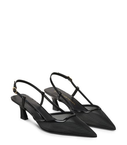 VINNIE 50 SLINGBACK, SLINGBACK, , MESH GALA/PATENT - Stuart Weitzman - Modalova