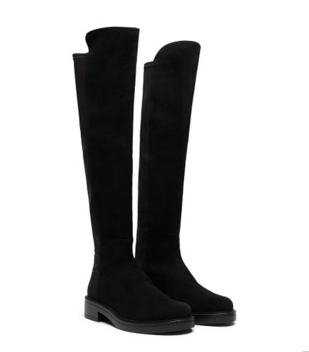 CELIA BOTTE, BOTTES ET BOTTINES, , DAIM/STRETCH GABARDINE - Stuart Weitzman - Modalova