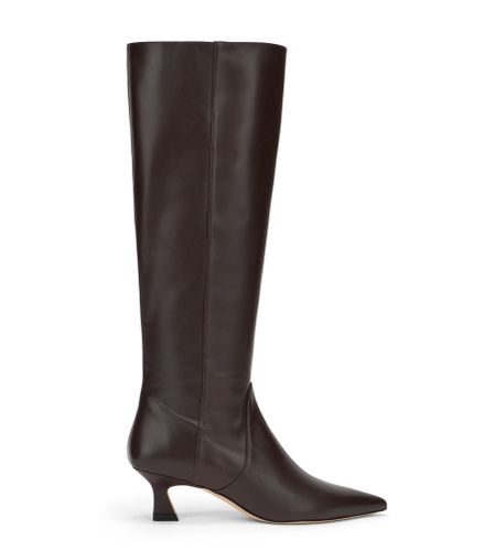 VINNIE BOTTE ZIPPÉE 50, BOTTES ET BOTTINES, , CUIR DE VEAU LISSE - Stuart Weitzman - Modalova