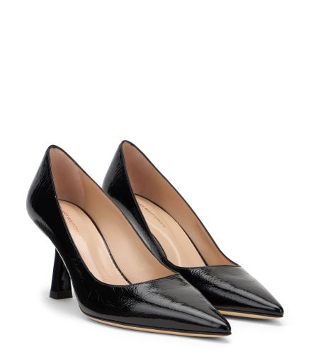 STUART SUPER SCULPT ESCARPIN 75, ESCARPINS, , VERNIS FROISSÉ BRILLANT - Stuart Weitzman - Modalova