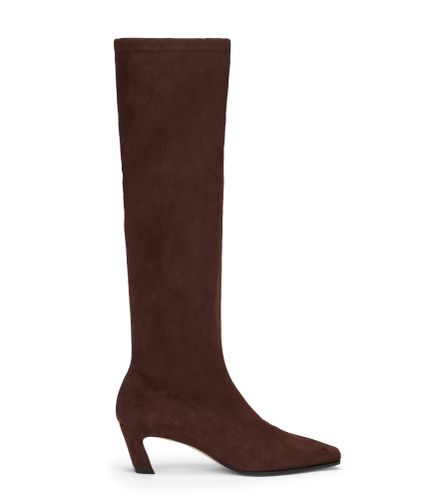 STASSI BOTTE STRETCH 50, BOTTES ET BOTTINES, , DAIM STRETCH - Stuart Weitzman - Modalova