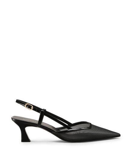 VINNIE 50 SLINGBACK, SLINGBACK, , MESH GALA/PATENT - Stuart Weitzman - Modalova