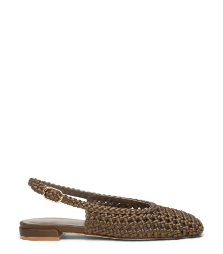 MARINA SLINGBACK, SOLDES, , KNOTTED SATIN WOVEN - Stuart Weitzman - Modalova