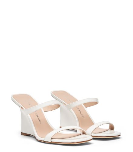 VINNIE WEDGE SLIDE 85, SOLDES, , PATENT - Stuart Weitzman - Modalova