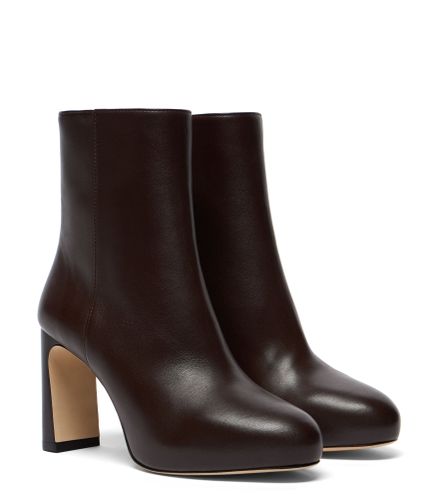BABETTE PLATFORM ZIP BOOTIE, BOTTES ET BOTTINES, /, DRESS NAPPA/STACKED - Stuart Weitzman - Modalova