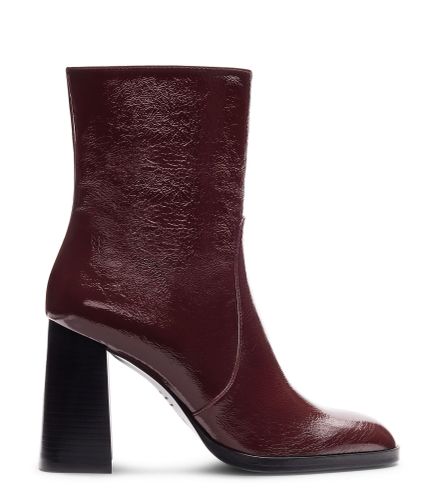 VERA BOTTINE ZIPPÉE, BOTTES ET BOTTINES, MÛRE, VERNIS FROISSÉ BRILLANT - Stuart Weitzman - Modalova
