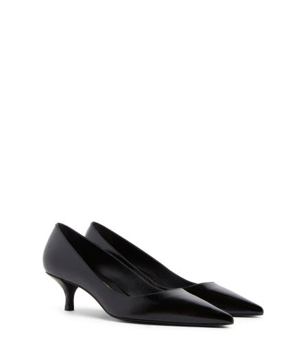 STUART KITTEN PUMP, Last chance, , CUIR VERNI CAVIAR - Stuart Weitzman - Modalova