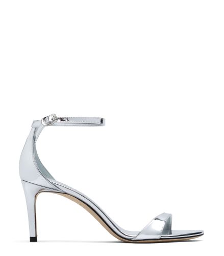 NUDIST II SANDAL 75, SANDALES, , LEATHER SPECCHIO - Stuart Weitzman - Modalova