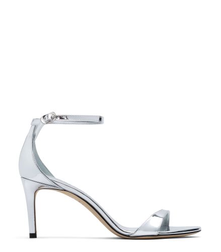 NUDIST II SANDAL 75, SANDALES, , LEATHER SPECCHIO - Stuart Weitzman - Modalova