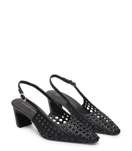 STASSI WOVEN SLINGBACK 50, SOLDES , , FINE KNOTTED NAPPA WOVEN - Stuart Weitzman - Modalova
