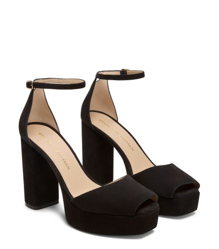 SABRINA ANKLE-STRAP PLATFORM, Flash sale, , SUEDE - Stuart Weitzman - Modalova