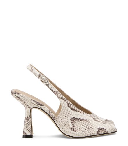 VAL SLINGBACK 85, Flash sale, , MONOCHROME PRINTED SNAKE - Stuart Weitzman - Modalova