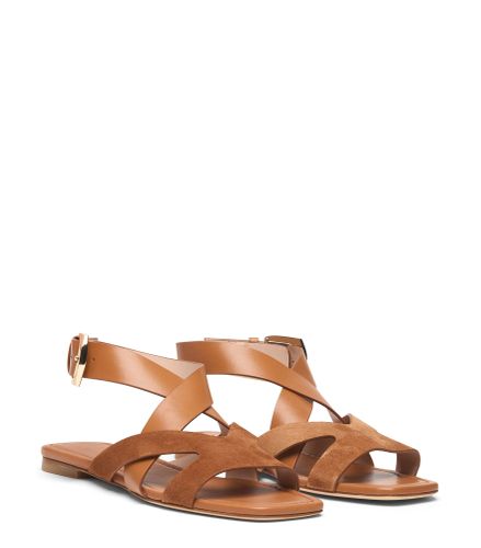 SAI SANDAL, SOLDES, /, SMOOTH CALF/SPORT SUEDE - Stuart Weitzman - Modalova