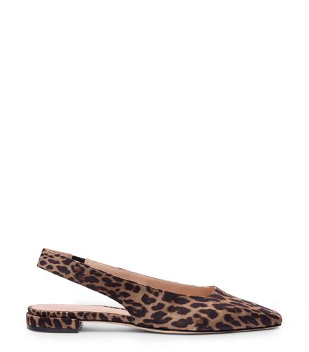 SLINGBACK STASSI, SLINGBACK, , GROSGRAIN ESTAMPADO LEOPARDO - Stuart Weitzman - Modalova