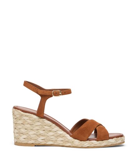 DAYNA ESPADRILLE WEDGE, ESPADRILLES, /, SUEDE/JUTEMIX - Stuart Weitzman - Modalova