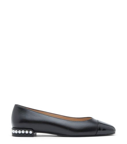 PEARL FLAT, Seasonal styles, , CUIR VERNI - Stuart Weitzman - Modalova